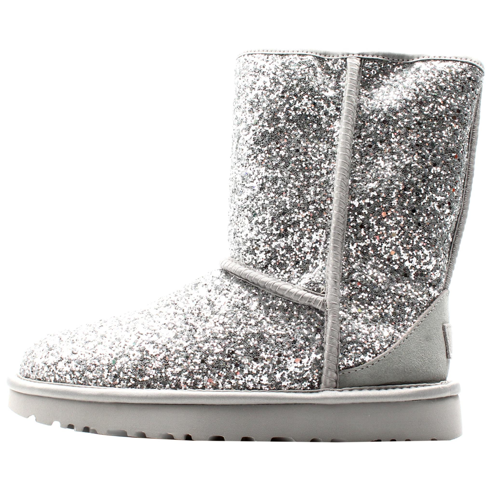 UGG Australia Short Snow Boots Unisex Silver купить в интернет-магазине Yoocart с быстрой доставкой по России.