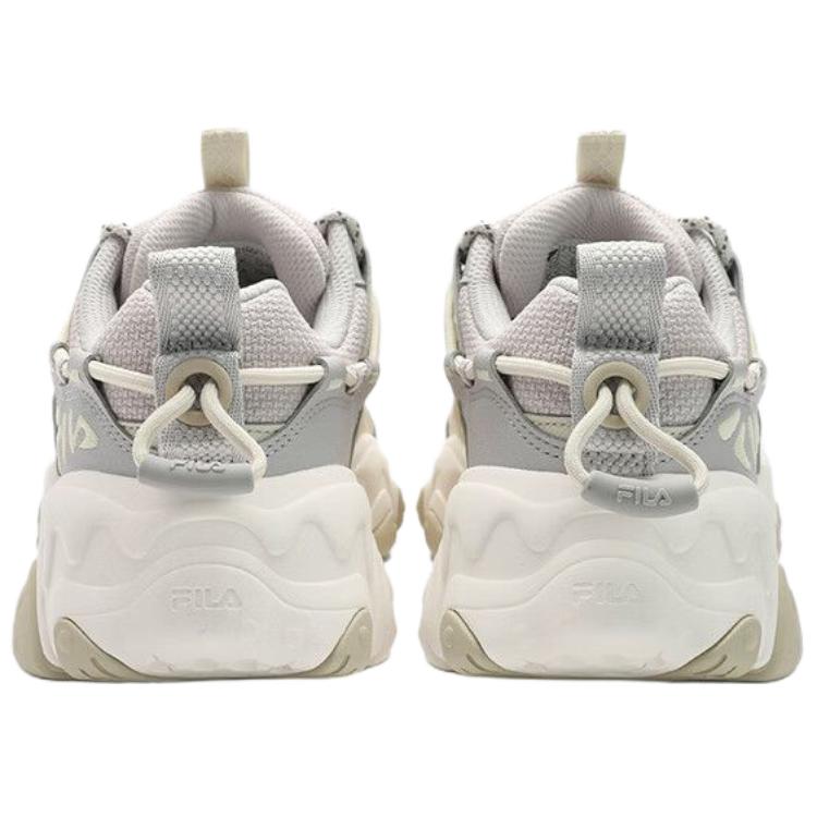 FILA FLUID 5 Anti Slip Wear Resistant Low Top Chunky Sneakers Women's Gray