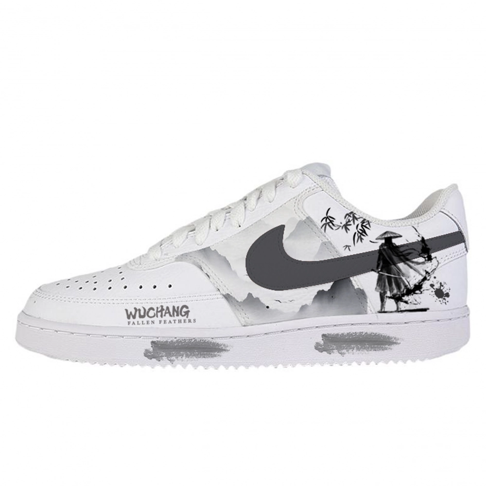 Nike Court Vision 1 Skateboard Shoes Unisex White