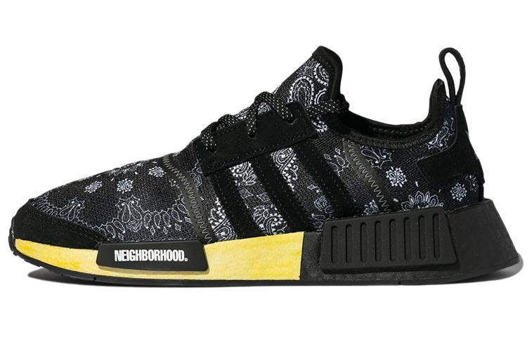 Adidas Neighborhood X NMD_R1 'Black Paisley Bandana'