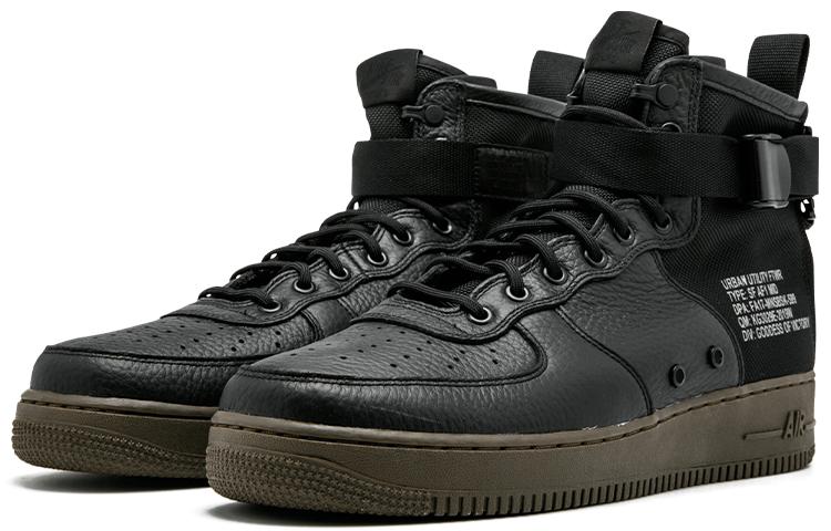 Nike Sf Air Force 1 Mid Black Dark Hazel купить в интернет-магазине Yoocart с быстрой доставкой по России.