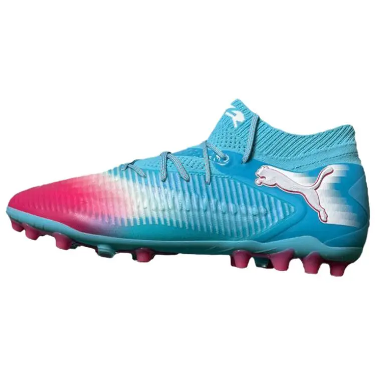 PUMA FUTURE 8 Abrasion Resistant Soccer Shoes Men's Blue