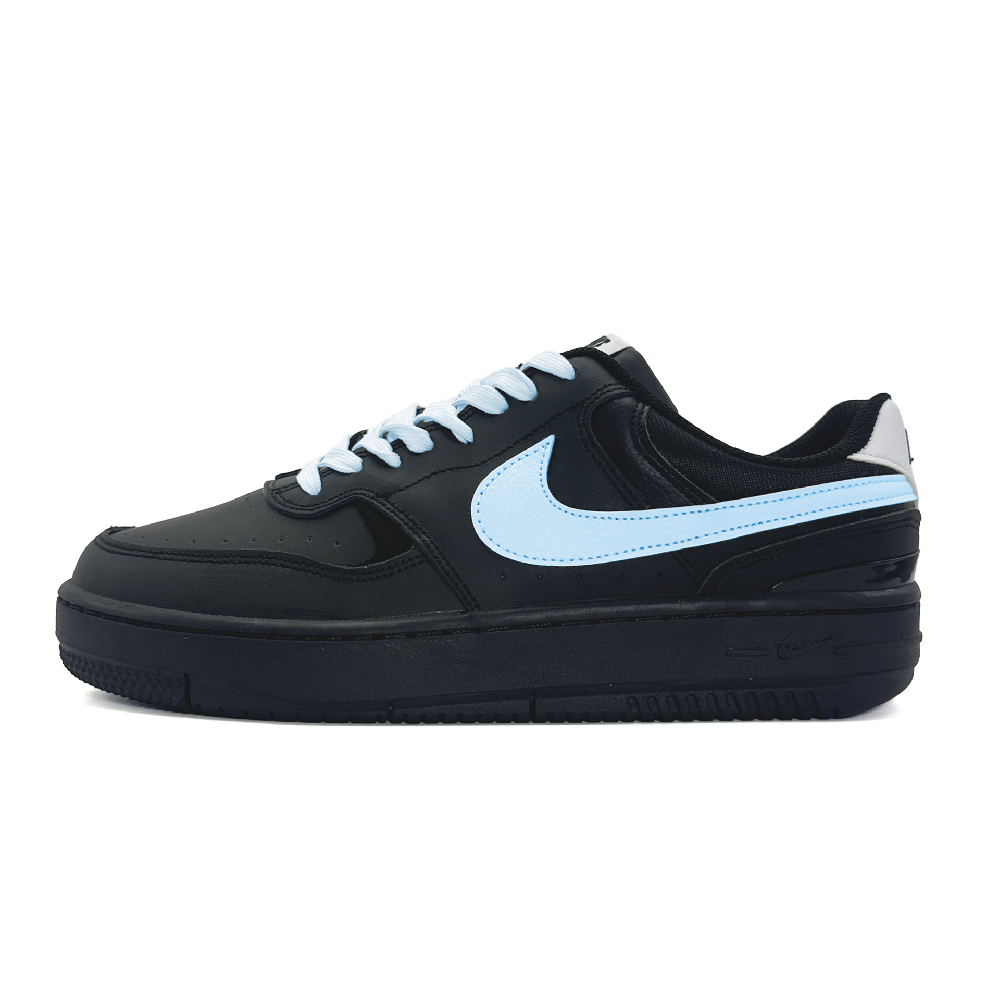 Nike Gamma Force Abrasion Resistant Low Top Skateboard Shoes Unisex Blue Black