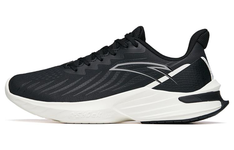 Anta New Stinger Cushioning And Breathable Low Top Running Shoes Men's Black