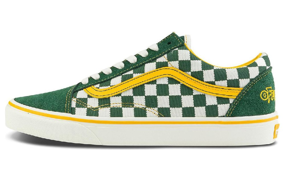 Vans Old Skool X Asia Artist Collection 'Green Yellow'