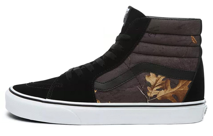 Vans Realtree Xtra X Vans SK8 HI Crossover Casual Skateboarding Shoes Unisex Black White
