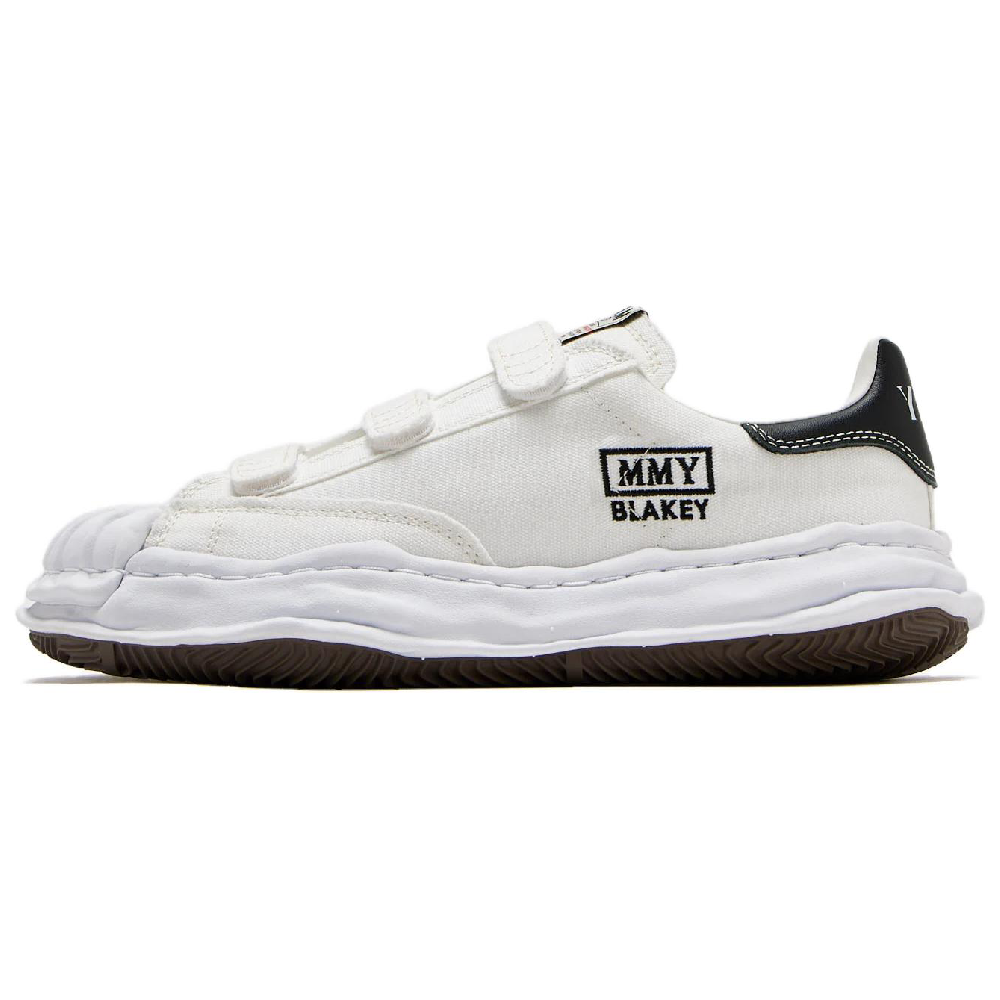 MIHARA YASUHIRO Blakey Abrasion Resistant Low Top Canvas Shoes Unisex White