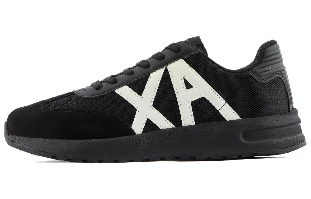 ARMANI EXCHANGEAE Low Top Casual Shoes Men's Black