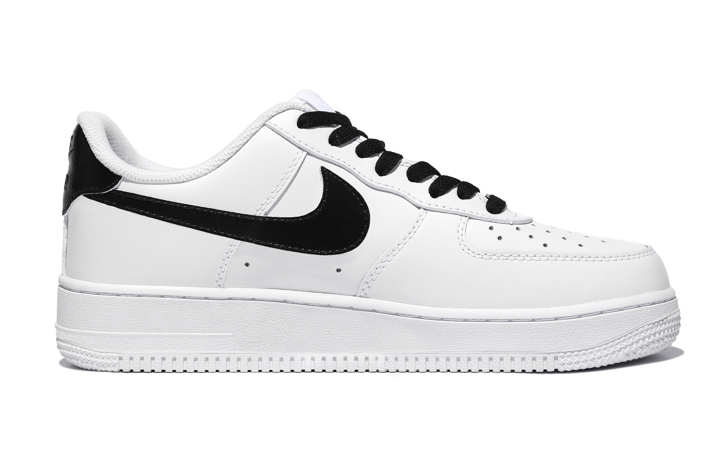 Nike Air Force 1 Low top Skateboard Shoes Unisex Black White купить в интернет-магазине Yoocart с быстрой доставкой по России.