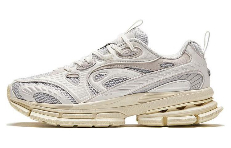 Anta Champion Series Durable Breathable Low-Top Running Shoes Men's Ecru