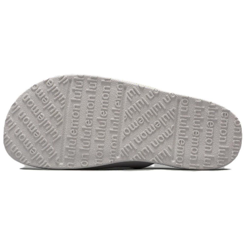 Lululemon Restfeel Slide Slip Resistant Abrasion Resistant Slide Slippers Women's White