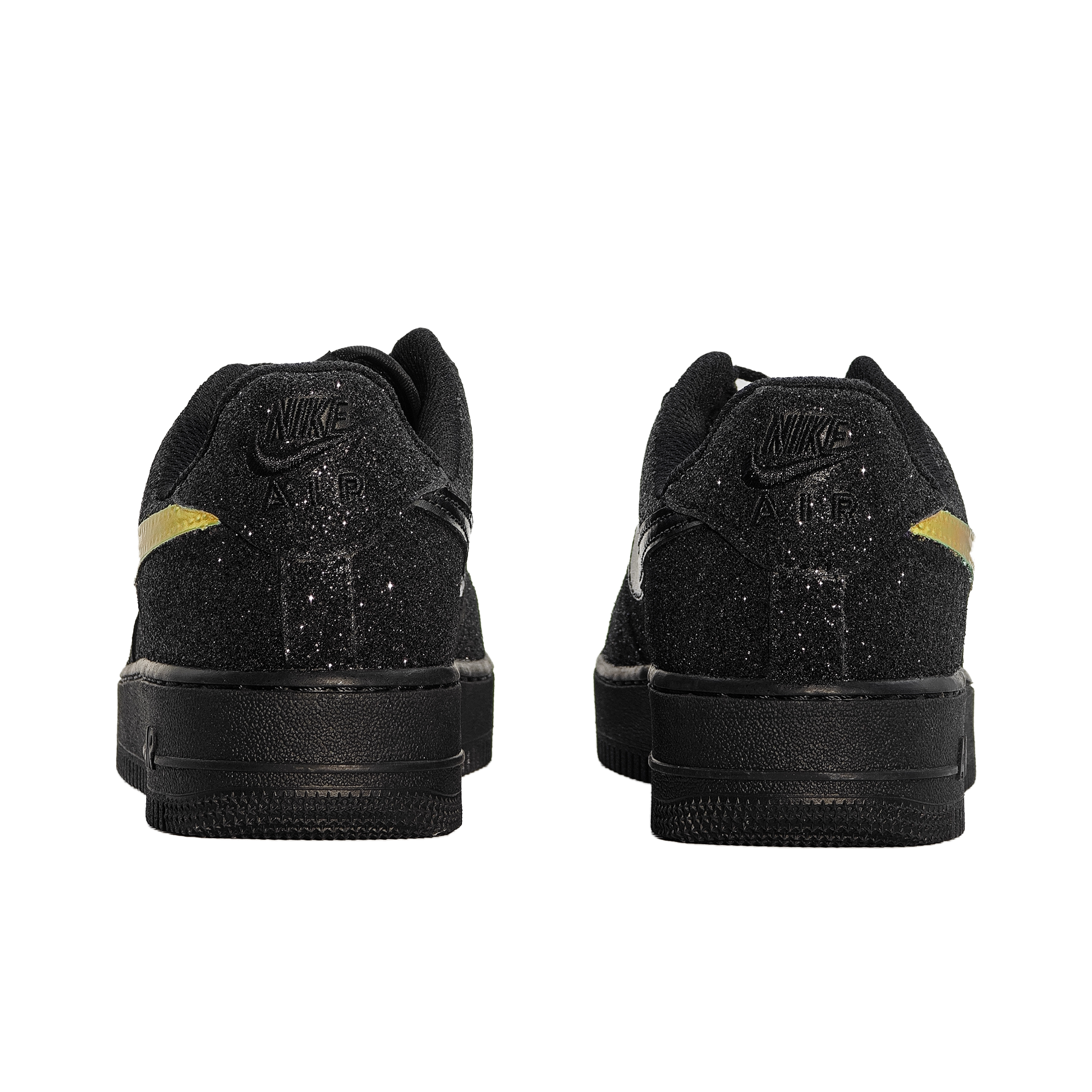 Nike Air Force 1 Baby's Breath Low Top Skateboard Shoes Unisex Black Gold купить в интернет-магазине Yoocart с быстрой доставкой по России.