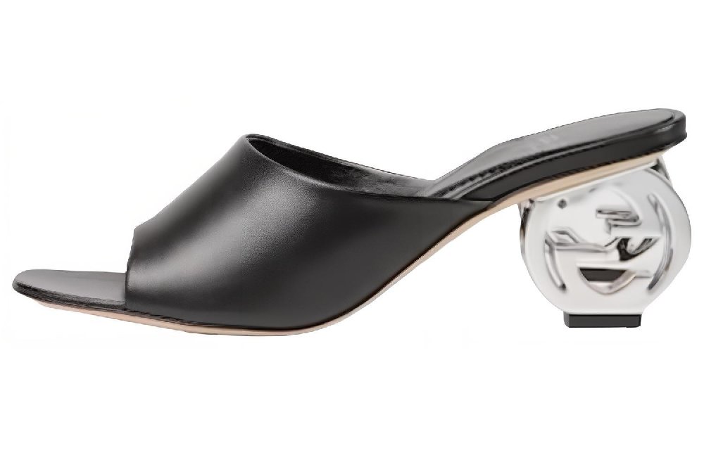 GUCCI 65mm Interlocking G-heel Mules
