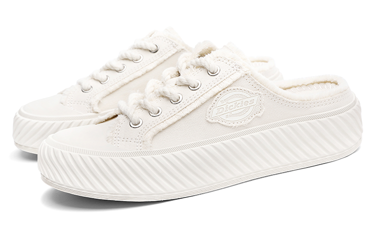 Dickies Low-Top Skateboard Shoes Unisex Beige