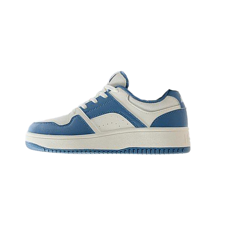 Anta Durable Lightweight And Breathable Low-Top Skateboard Shoes Women's White Blue