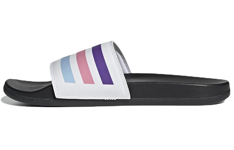 Adidas Adilette Comfort Sandals Cloud White Semi Turbo Pulse Amber