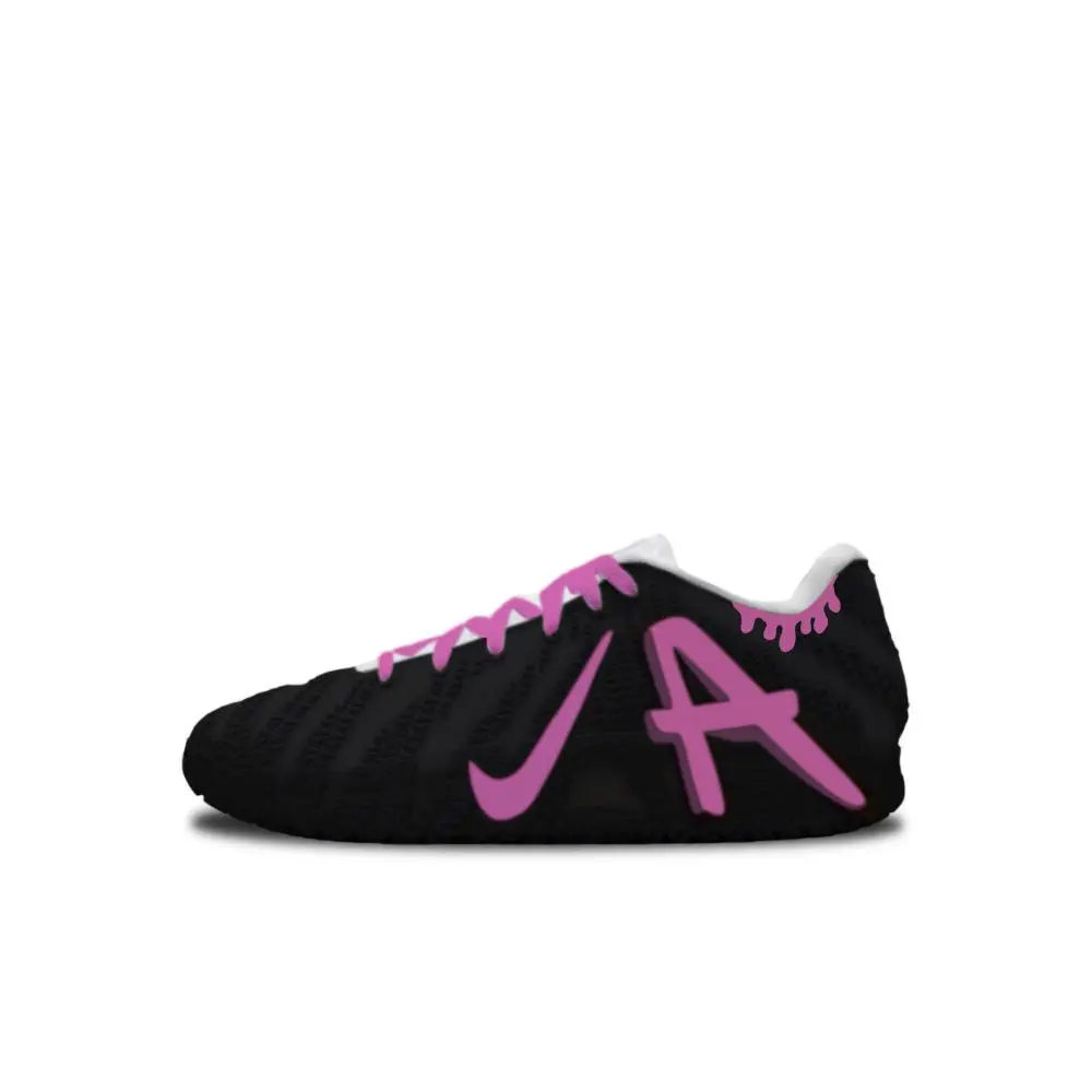 Nike Ja Morant 3 Abrasion Resistant Slip Resistant Low top Basketball Shoes Unisex Black Pink