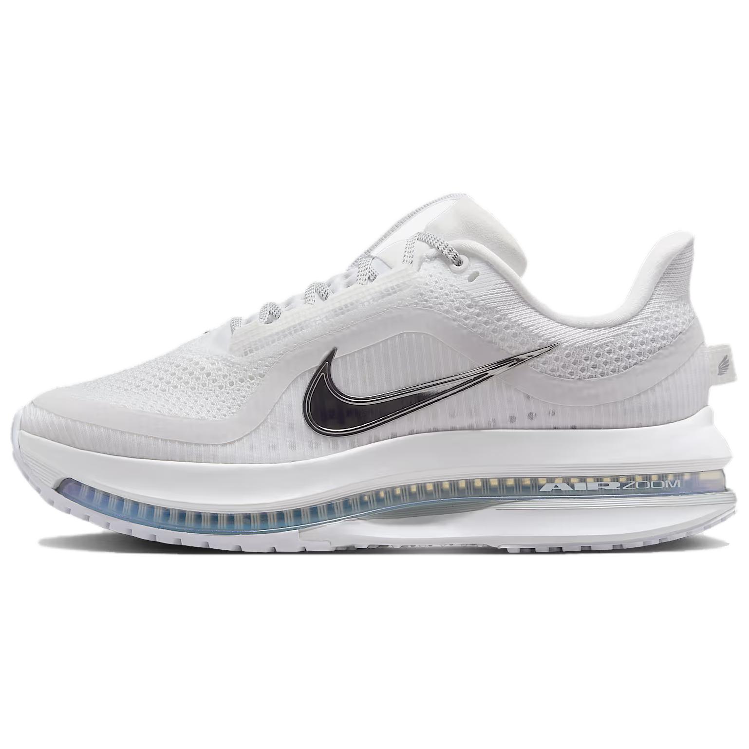 Nike Air Zoom Pegasus Premium White Metallic Silver Women's