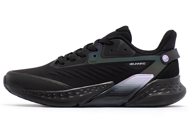 361° Volcano Rainproof Series Anti Slip Wear Resistant Low Top Running Shoes Women's Obsidian Black/Digital Lavender