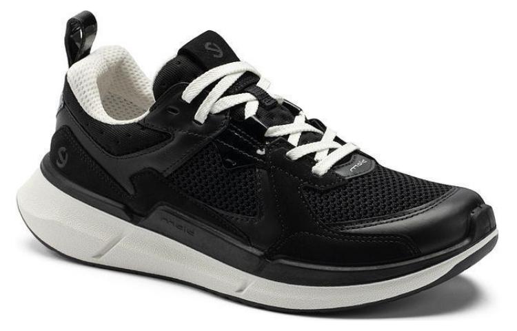Ecco Abrasion Resistant Low Top Casual Shoes Women's Black