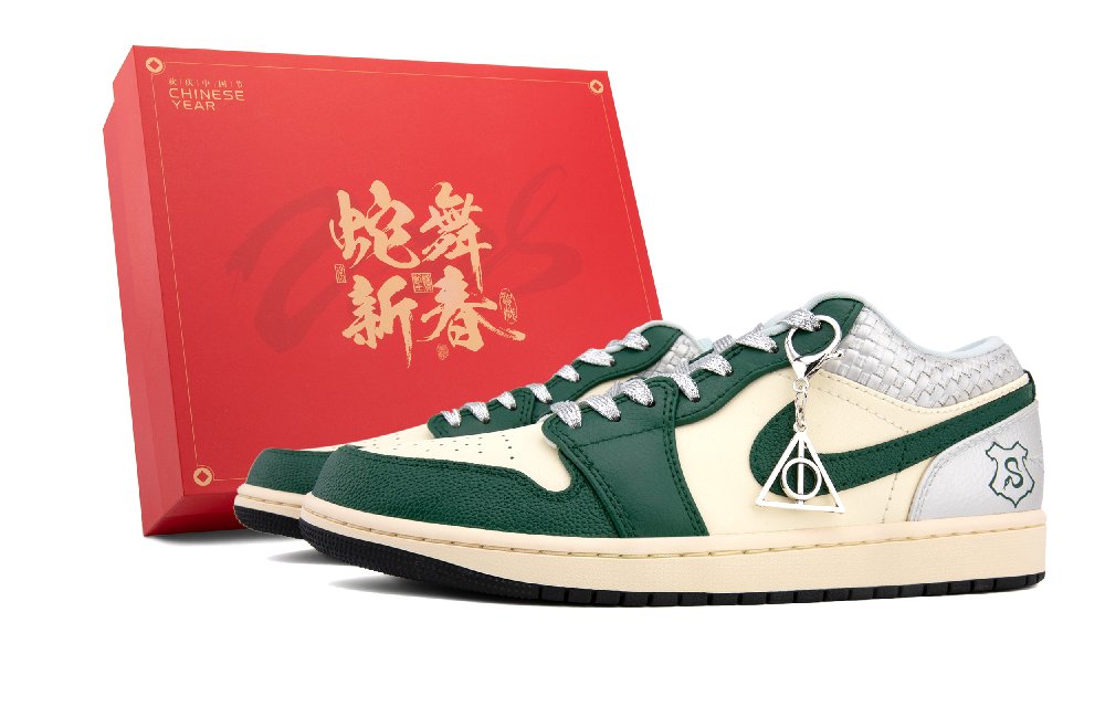 Jordan Air Jordan 1 Low-Top Vintage Basketball Shoes Unisex Cyan