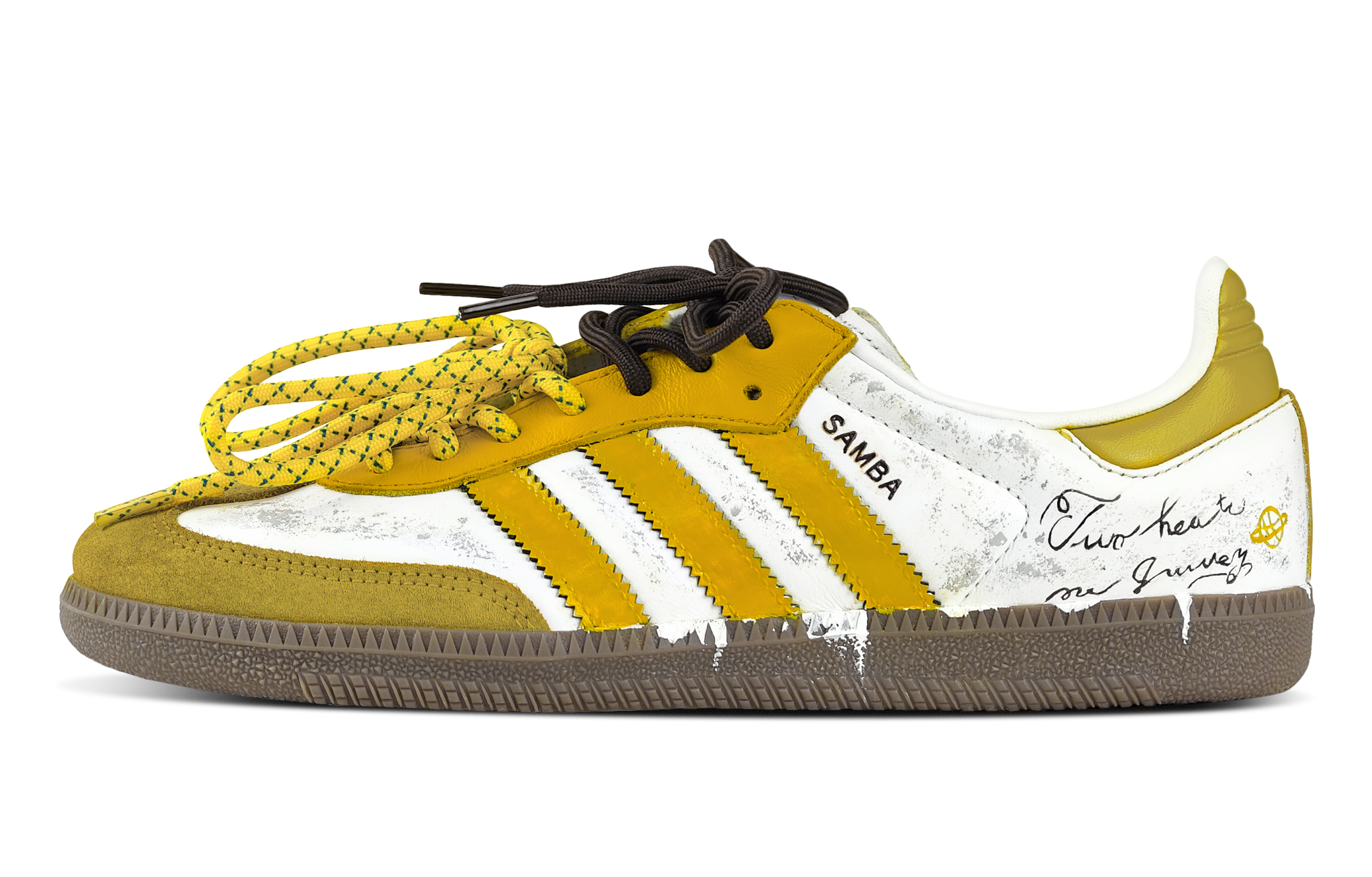 Adidas Originals SAMBA OG Low Top Skateboard Shoes Unisex Yellow