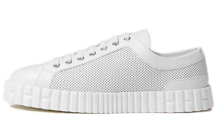 HERMES Cross Stylish Skateboarding Shoes Men's White
