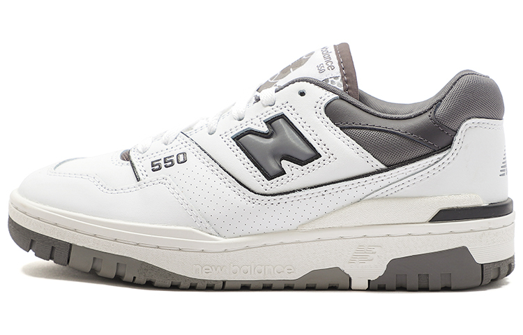 New Balance 550 White Grey Dark Grey