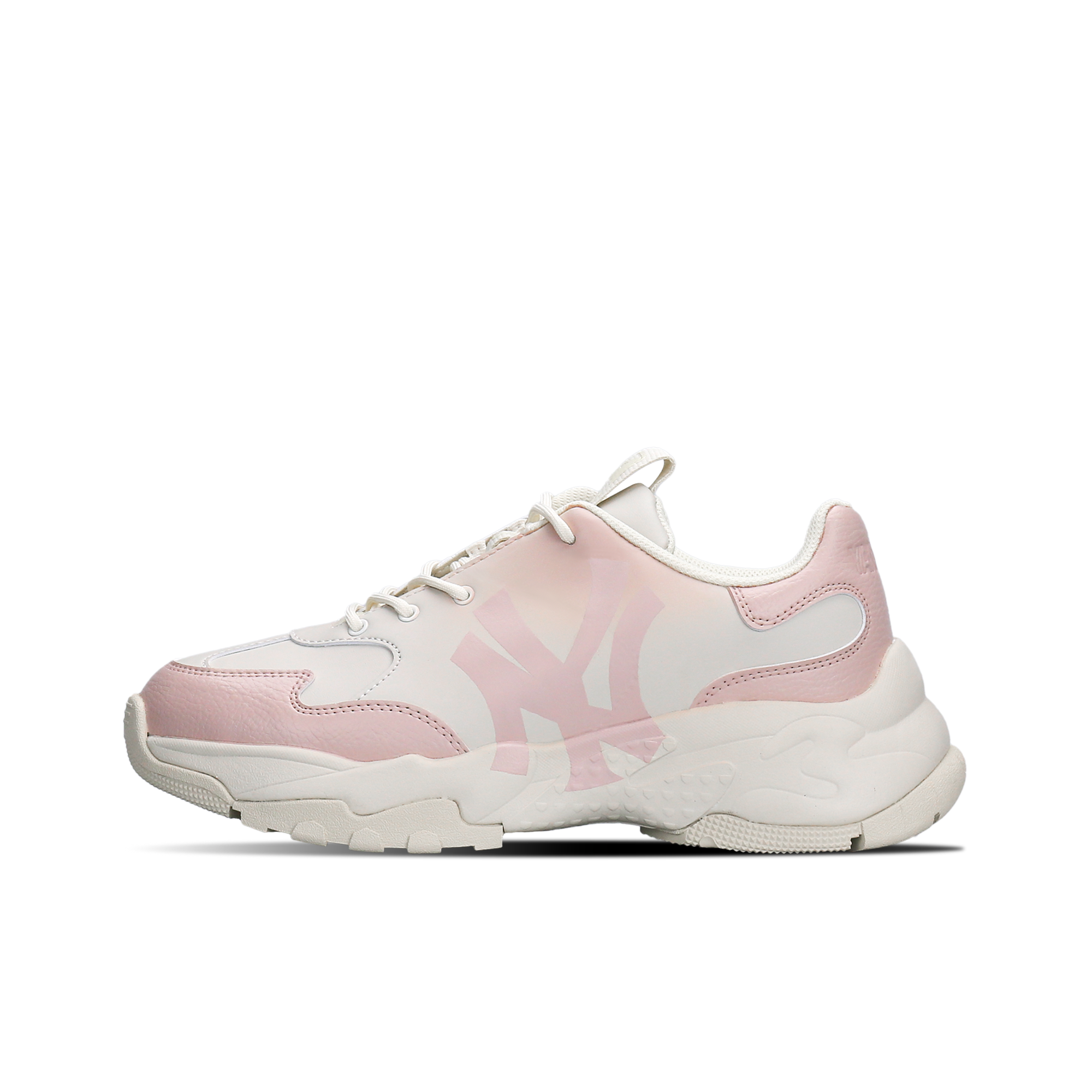 MLB Big Ball Chunky Low top Chunky Sneakers Unisex White Pink