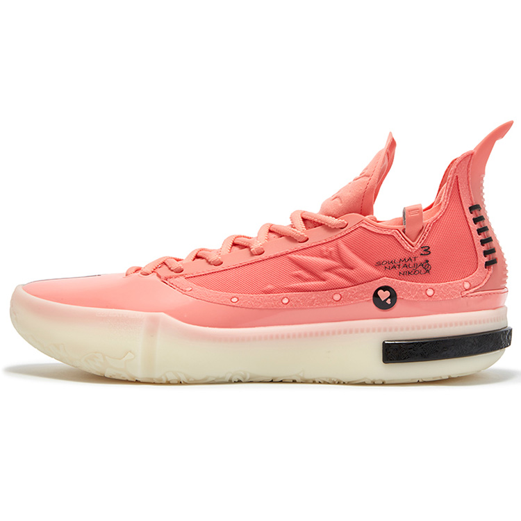 361° Joker 1 GT Cushioning, Slip Resistant, And Abrasion Resistant Low Top Basketball Shoes Men's Starfish Pink купить в интернет-магазине Yoocart с быстрой доставкой по России.