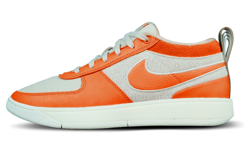 Nike Book 1 Cushioning Anti-Slip Wear-Resistant Breathability Low-Top Basketball Shoes Men's Beige Orange