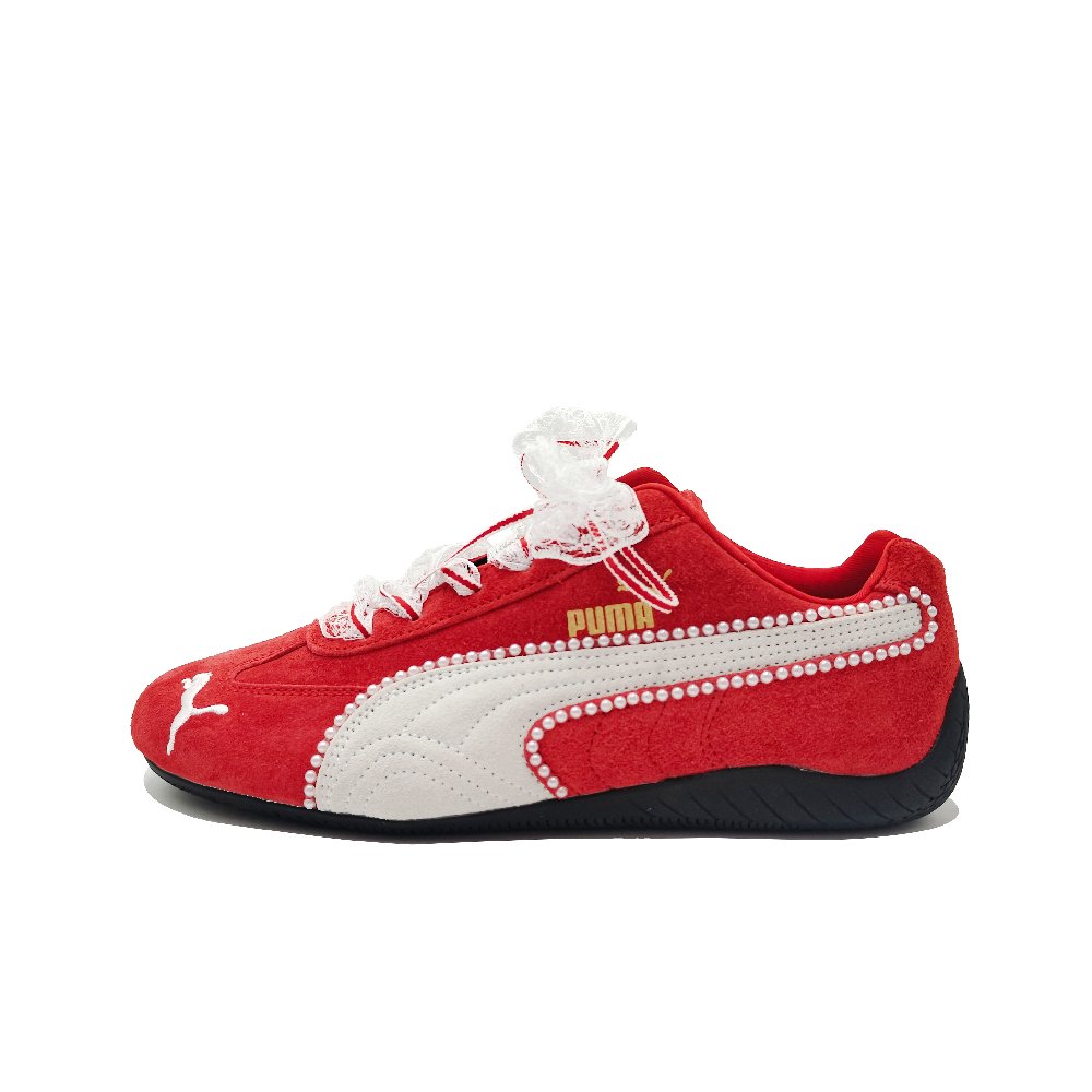 PUMA Speedcat Go Low Top Casual Shoes Unisex Flame Red