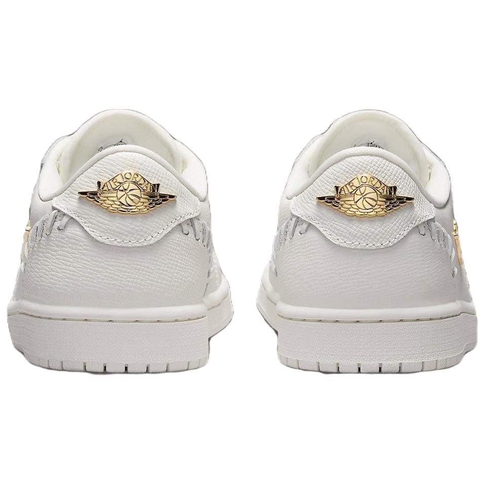 Jordan 1 Low Method Of Make Sail Metallic Gold Women's
