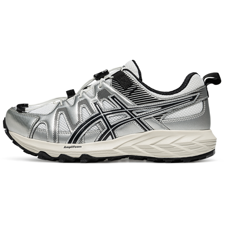 Asics GEL-SONOMA FE Durable Breathable Low-Top Running Shoes Women's Silver Black