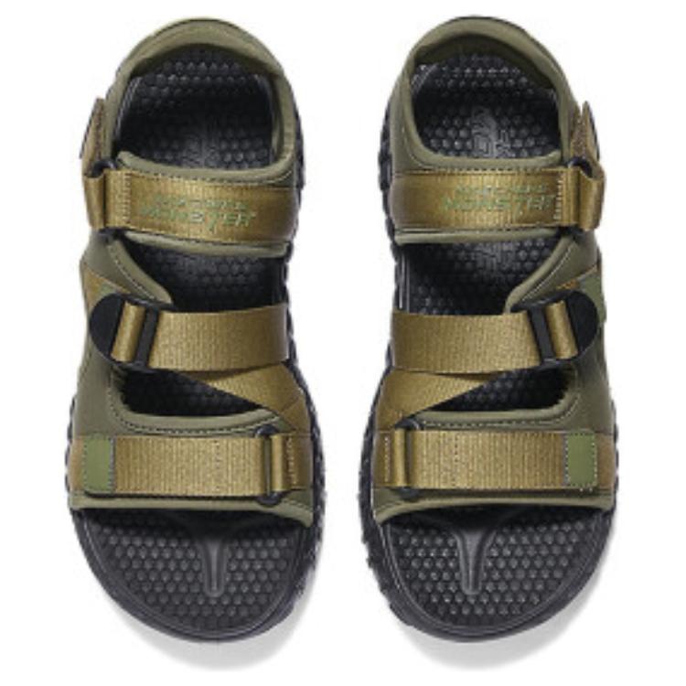 Skechers Monster Sandal 'Olive Black' купить в интернет-магазине Yoocart с быстрой доставкой по России.