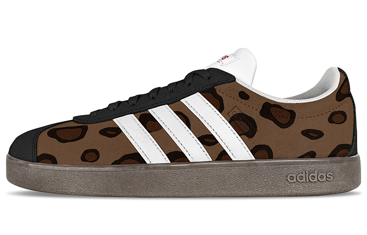 Adidas Neo Vl Court Lifestyle Low-Top Skateboard Shoes Unisex Brown Black купить в интернет-магазине Yoocart с быстрой доставкой по России.