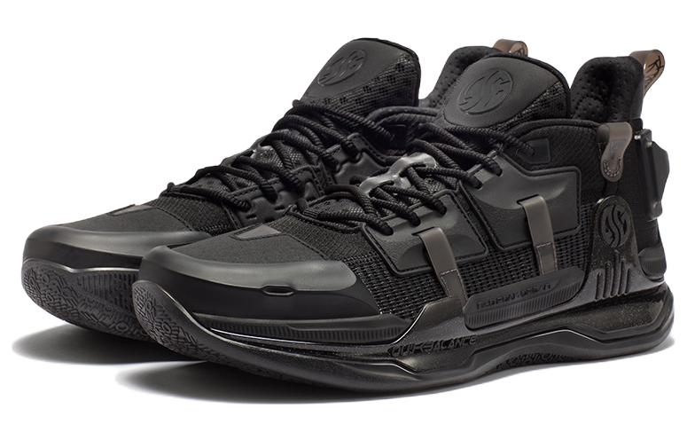 361° RXAG1 Wear-Resistant Slip-Resistant Low-Top Performance Basketball Shoes Men's Black