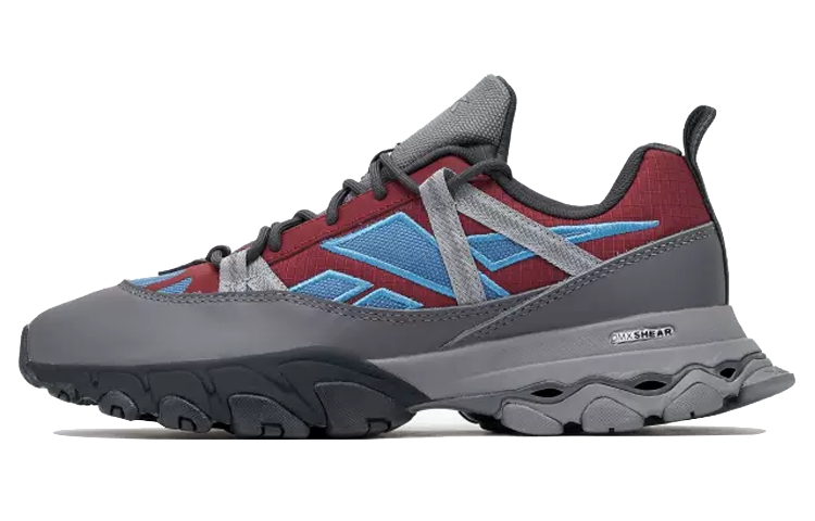 Reebok Dmx Trail Shadow 'Cloud Grey Burgundy Steel Blue'