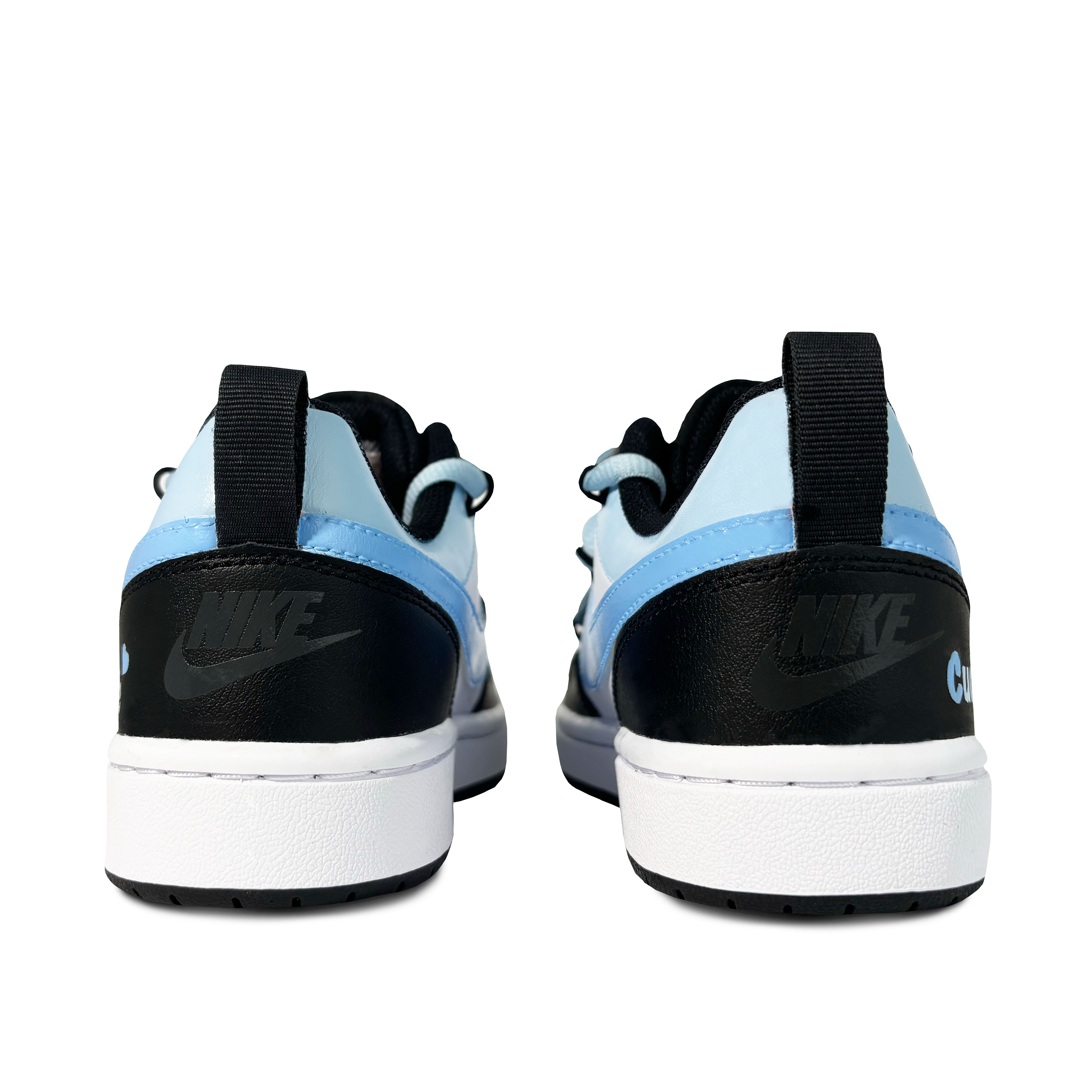 Nike Court Borough Hug The Dog Non-slip Lightweight Low-Top Skateboard Shoes GS Blue Black купить в интернет-магазине Yoocart с быстрой доставкой по России.