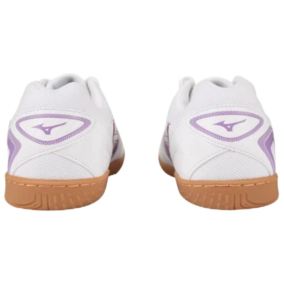Mizuno Crossmatch Plio RX 4 Cushioned Wear-Resistant Breathable Low-Top Training Shoes Unisex White Purple