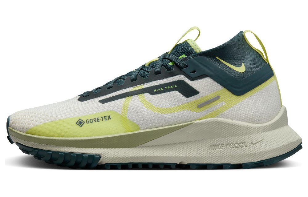 NIKE Pegasus Trail 4 Беговые кроссовки Низкие Бело-зеленые Женские