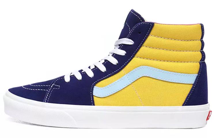 Vans Sunshine Sk8 hi Yellow Blue