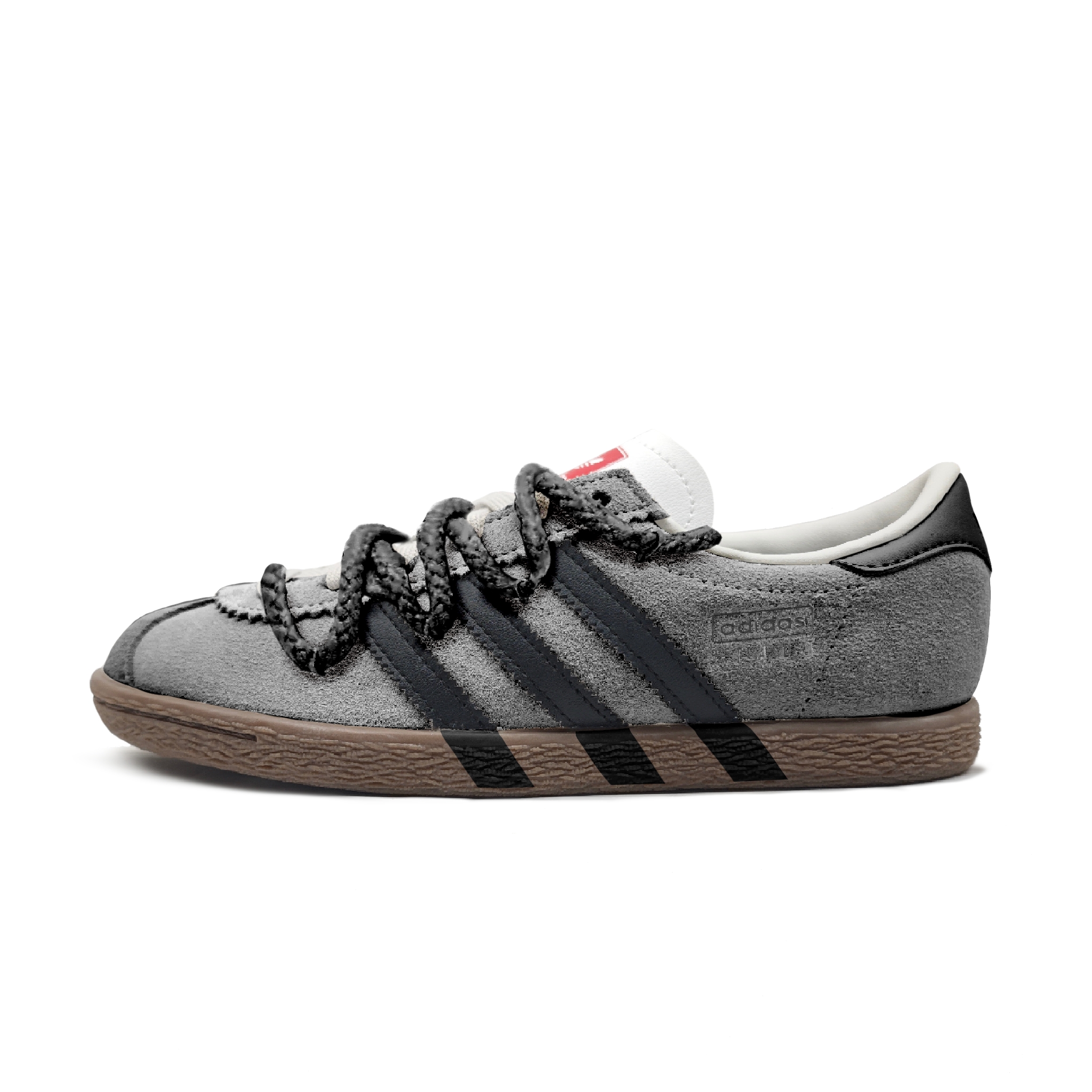 Adidas Neo Sincere Gray Warrior Slip Resistant Low top Skateboard Shoes Unisex Brown