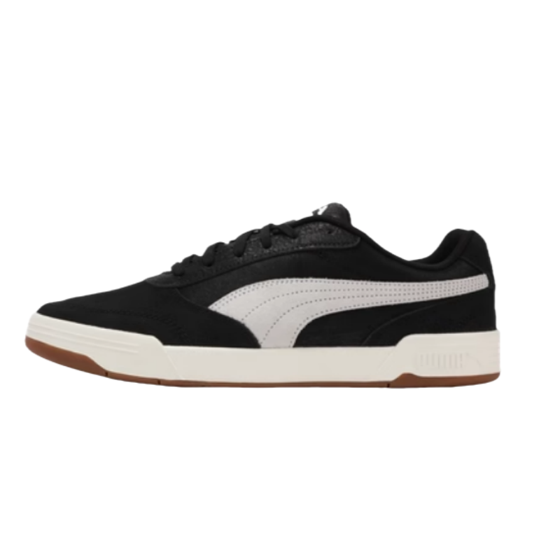 PUMA C Skate Low Top Skateboard Shoes Men's Black White