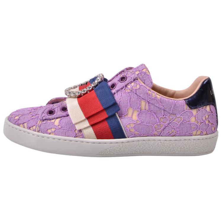 GUCCI Ace Lace Sneakers