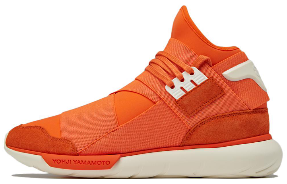 Y 3 Qasa High Orange Orange Cream White