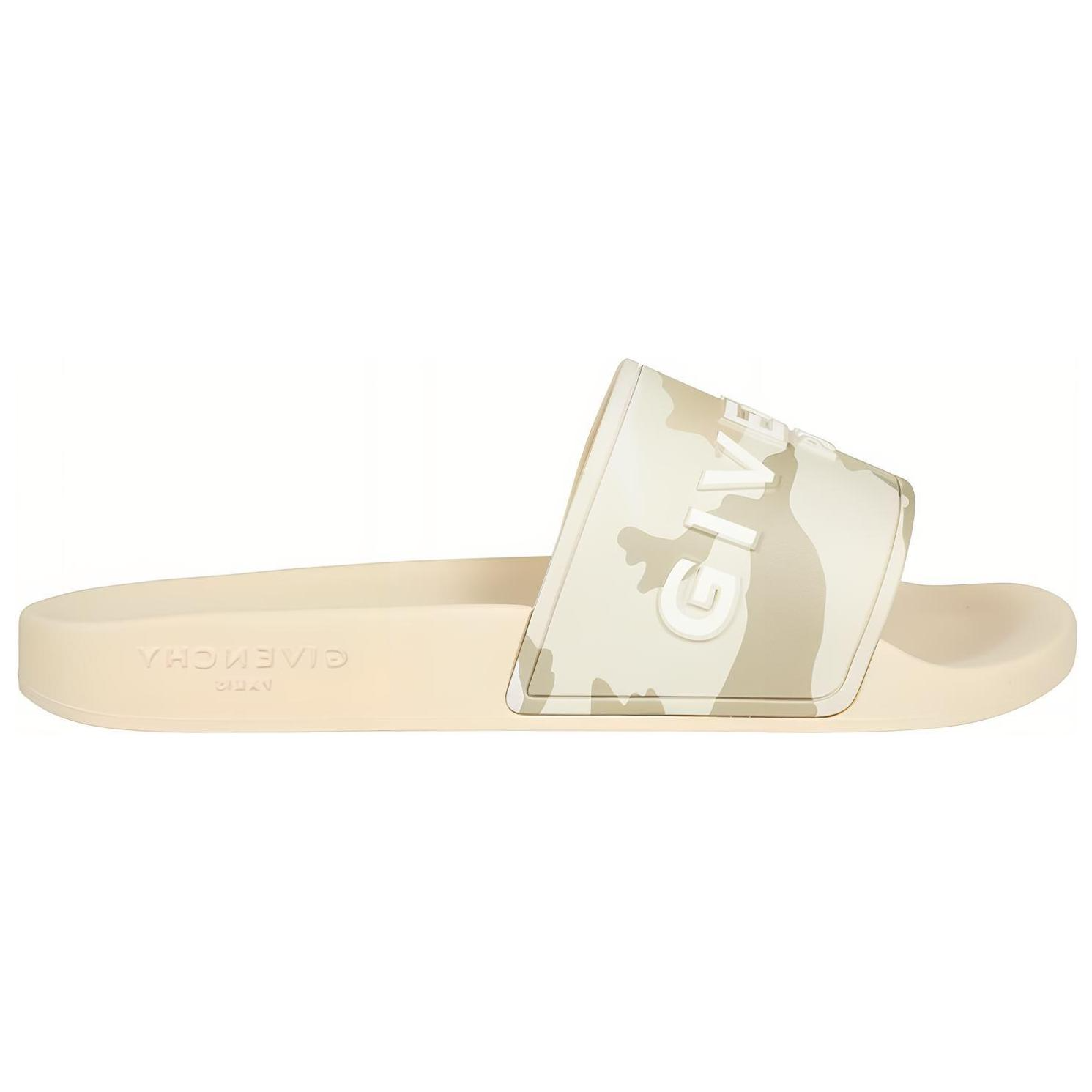 Givenchy Logo Slide 'Beige Camo'