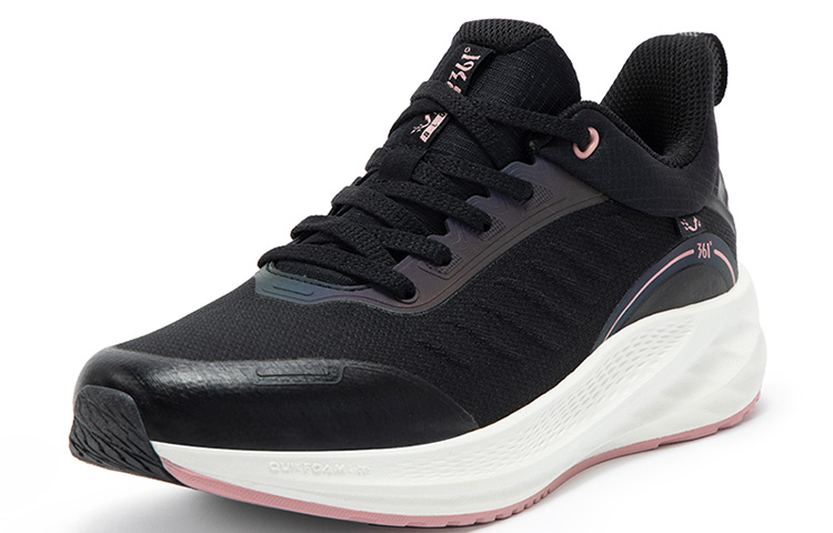 361° Low Top Sprint Running Shoes Women's Black White