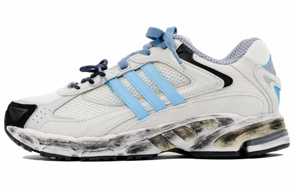Adidas Originals Response Cl Abrasion Resistant Breathable Low Top Casual City Commute Running Shoes Unisex Gray Blue