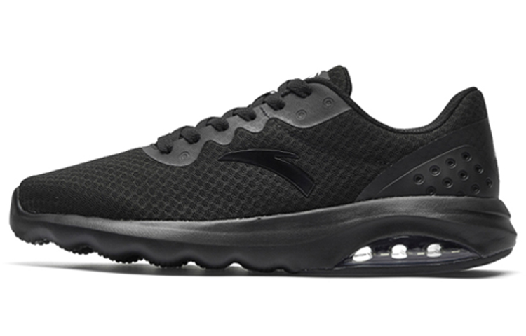 Anta Cushioned Wear-Resistant Breathable Low-Top Casual Shoes Men's Black
